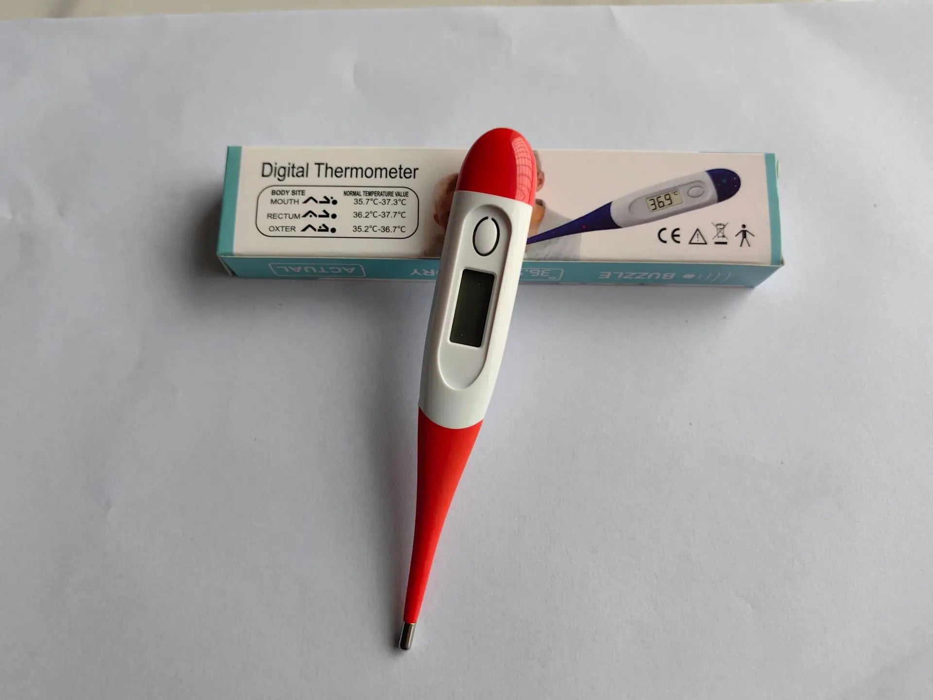 Soft Tip Digital Thermometer | Oral & Armpit