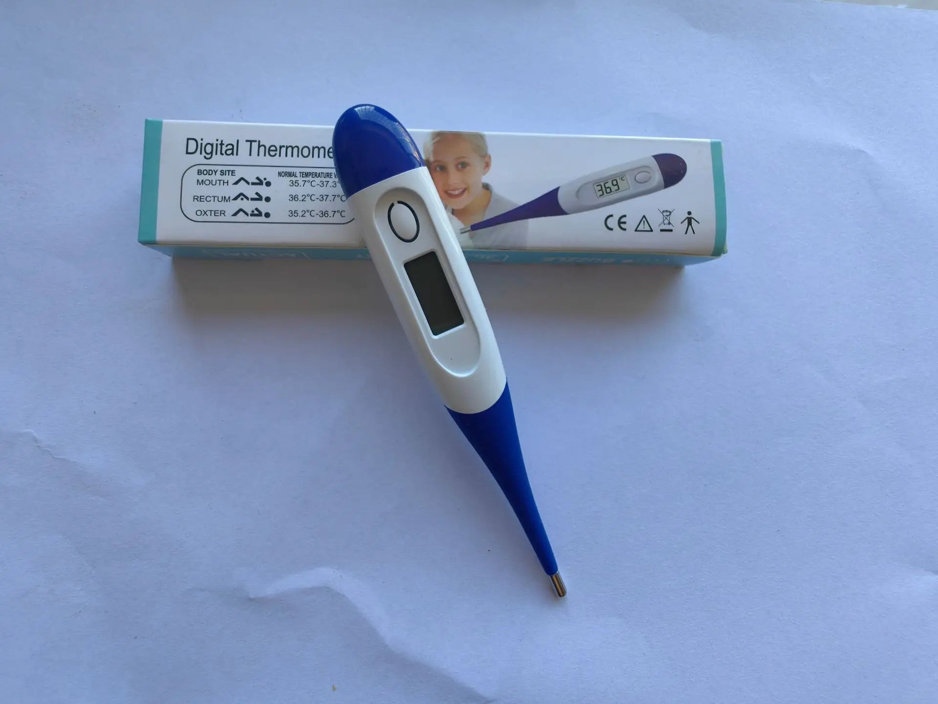 Soft Tip Digital Thermometer | Oral & Armpit