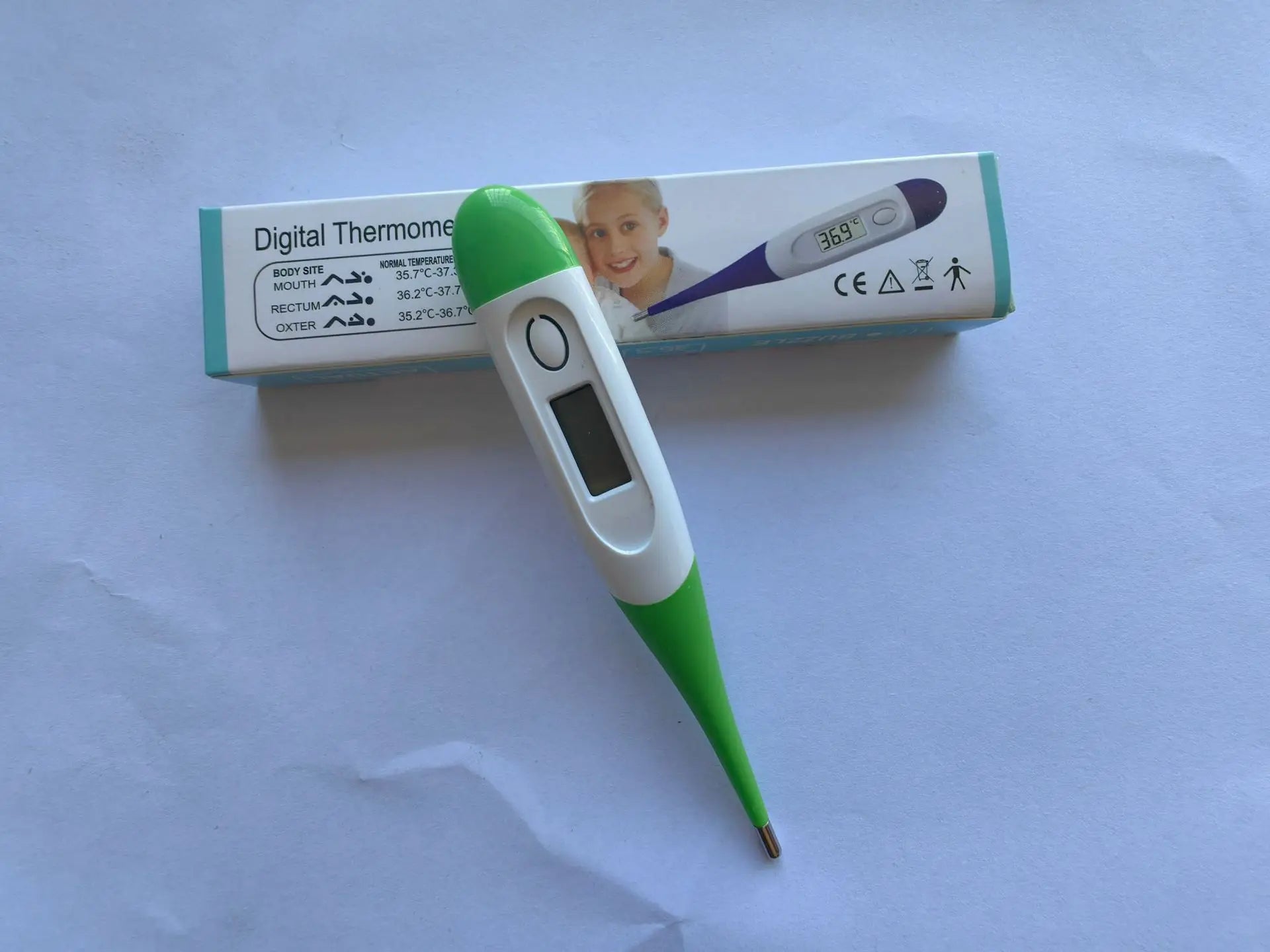Soft Tip Digital Thermometer | Oral & Armpit