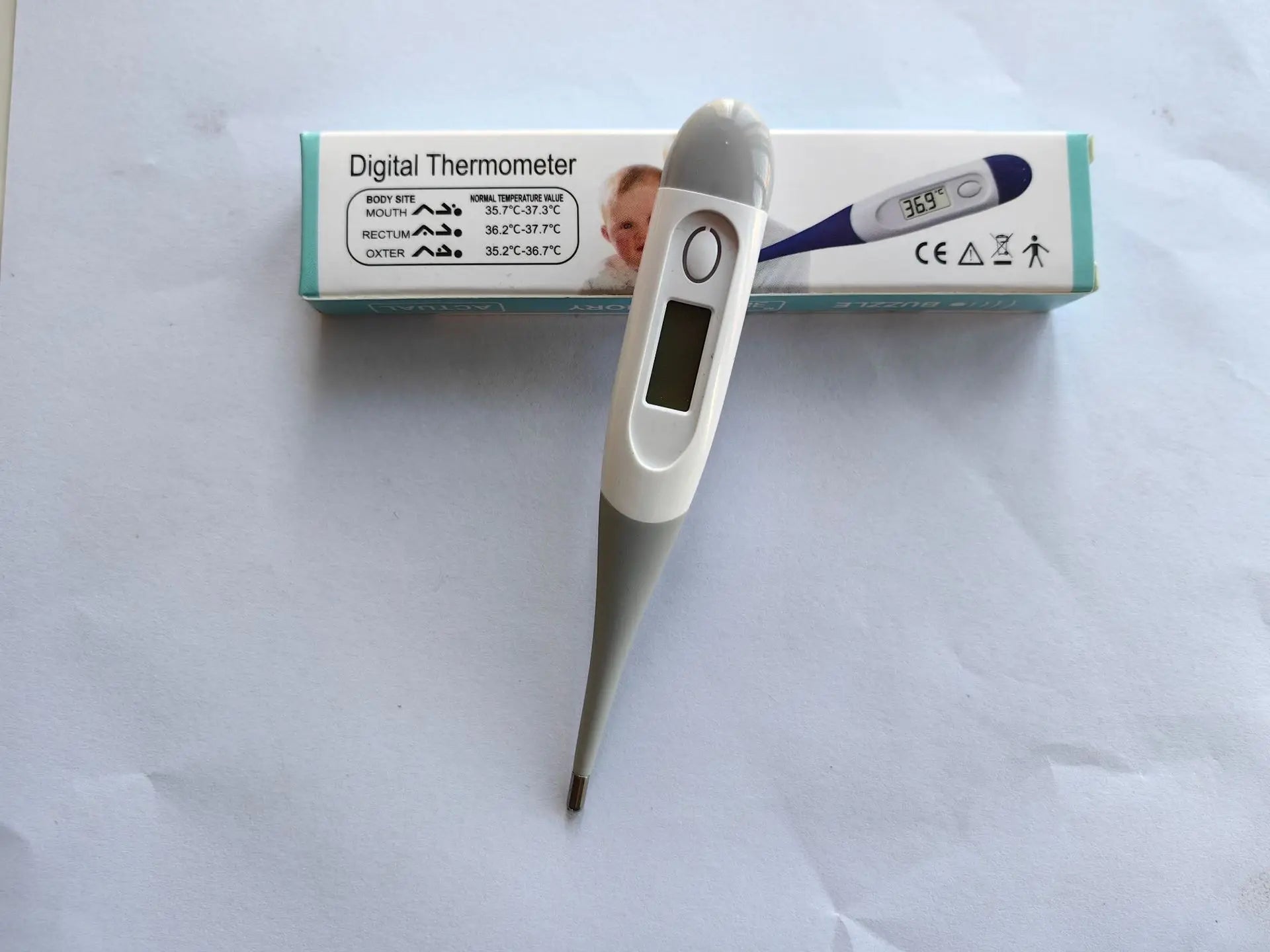 Soft Tip Digital Thermometer | Oral & Armpit